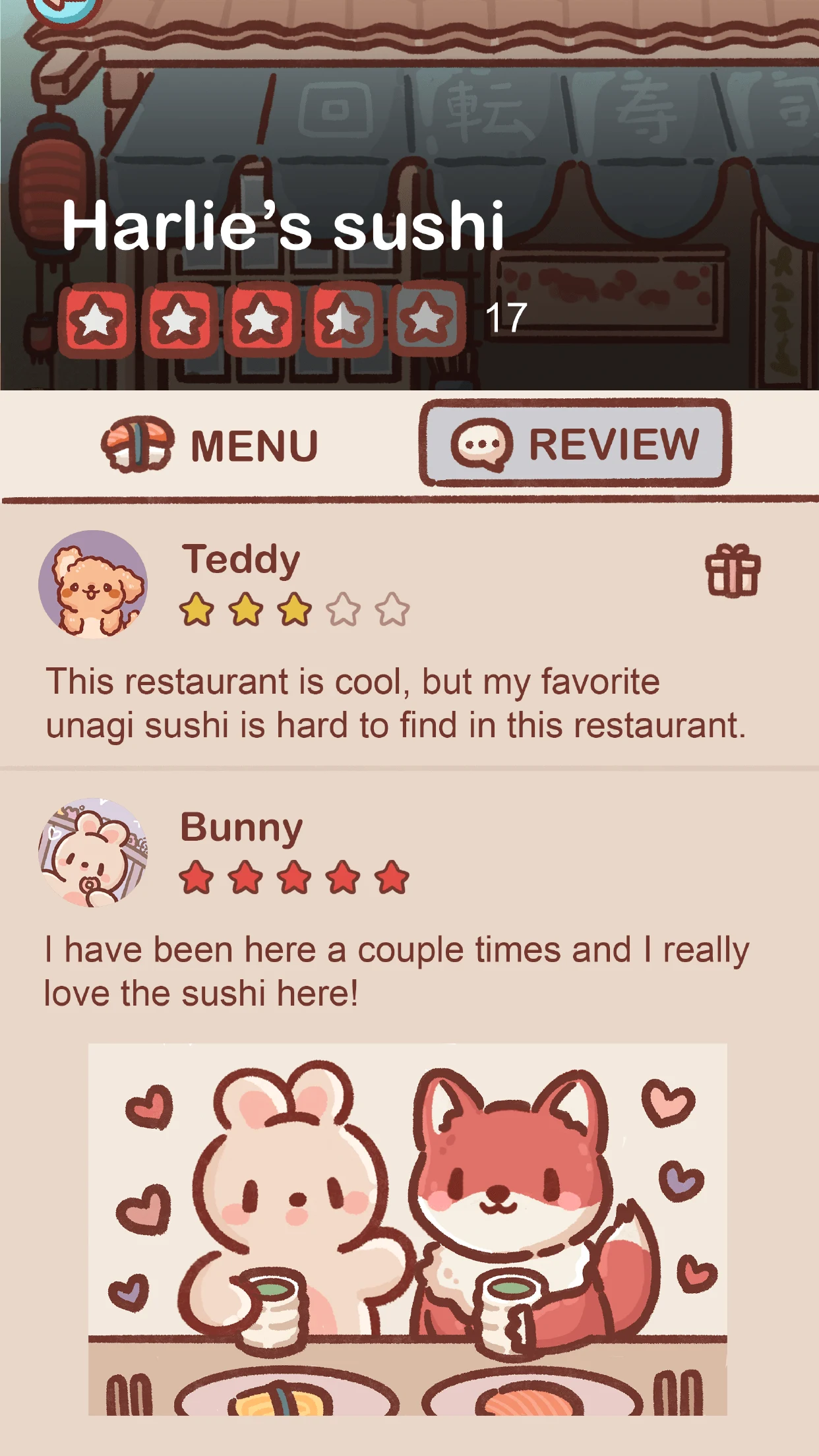 Revolving Sushi - Yo.Doggies screenshot